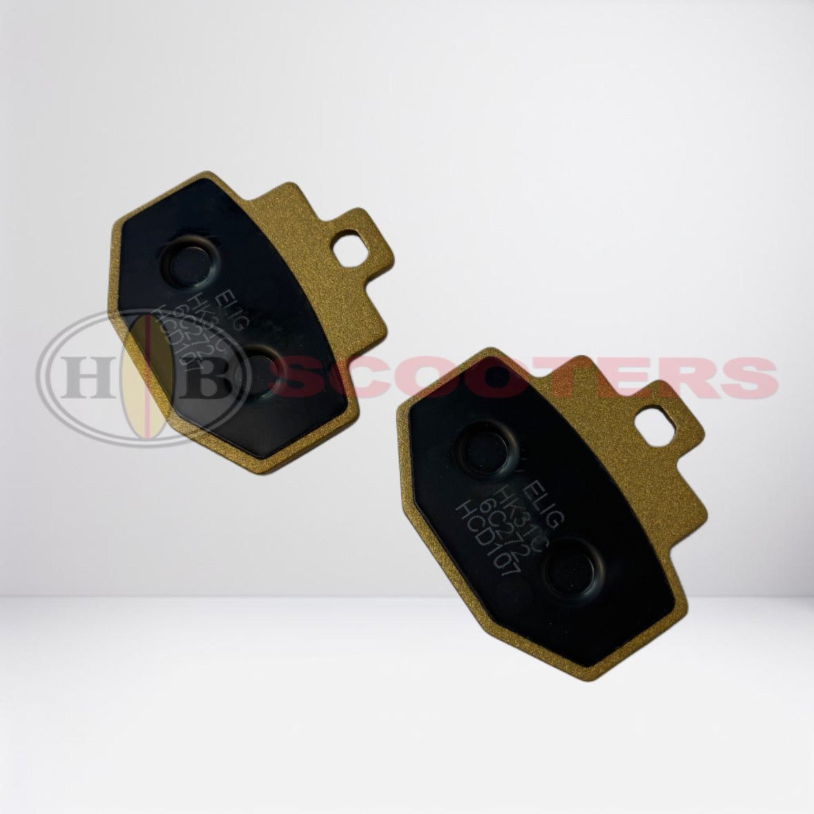 Genuine Buddy Kick Rear Brake Pad Set, OEM J340F1700000