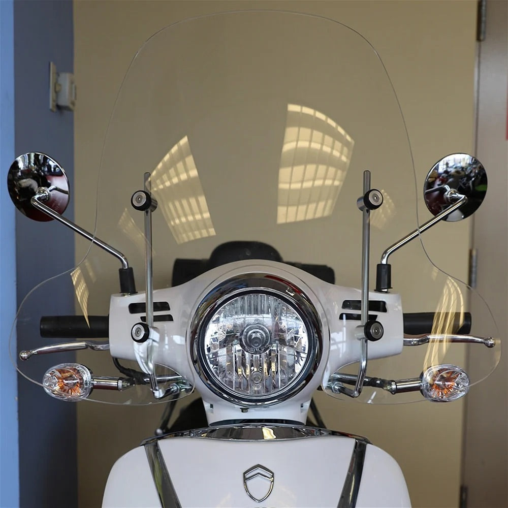 Prima Windscreen (Tall, Clear) - SYM Fiddle III, Lance Havana