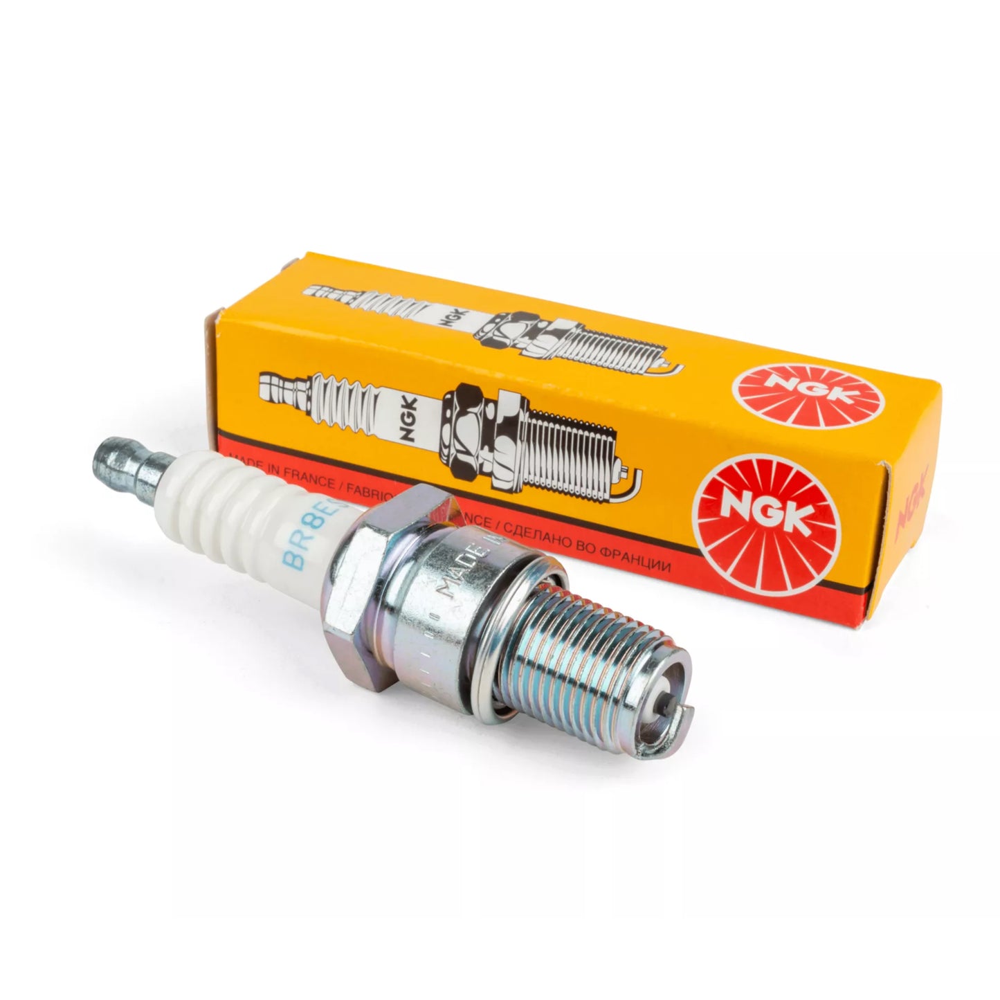 NGK Scooter Spark Plug, BR8ES Long. New