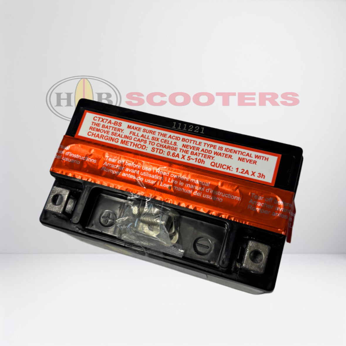 FIRE POWER BATTERY CTX7A-BS MAINTENANCE FREE