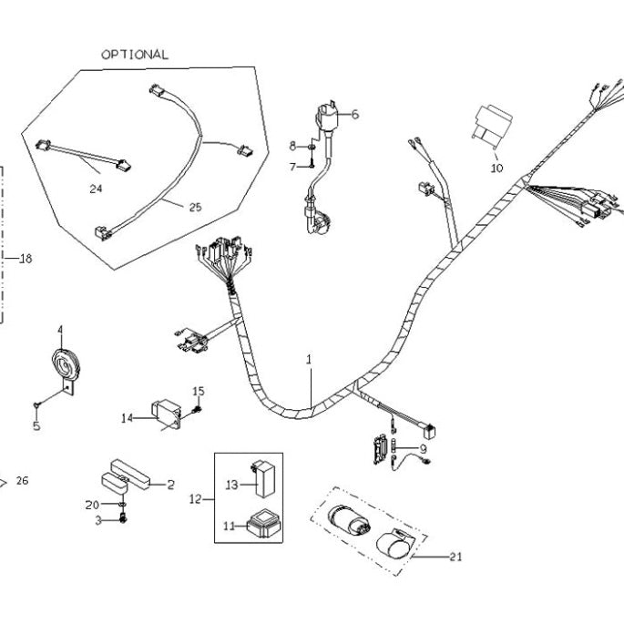 Genuine Buddy 50 CDI Unit