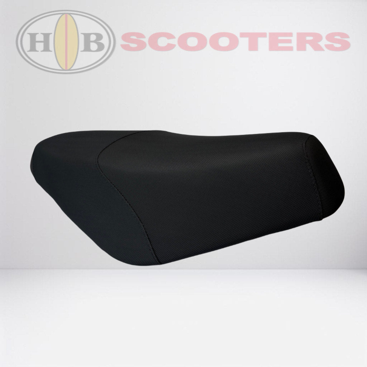 Genuine Buddy Scooter Seat, Black Vinyl. 50cc, 125cc, 150cc, 170i