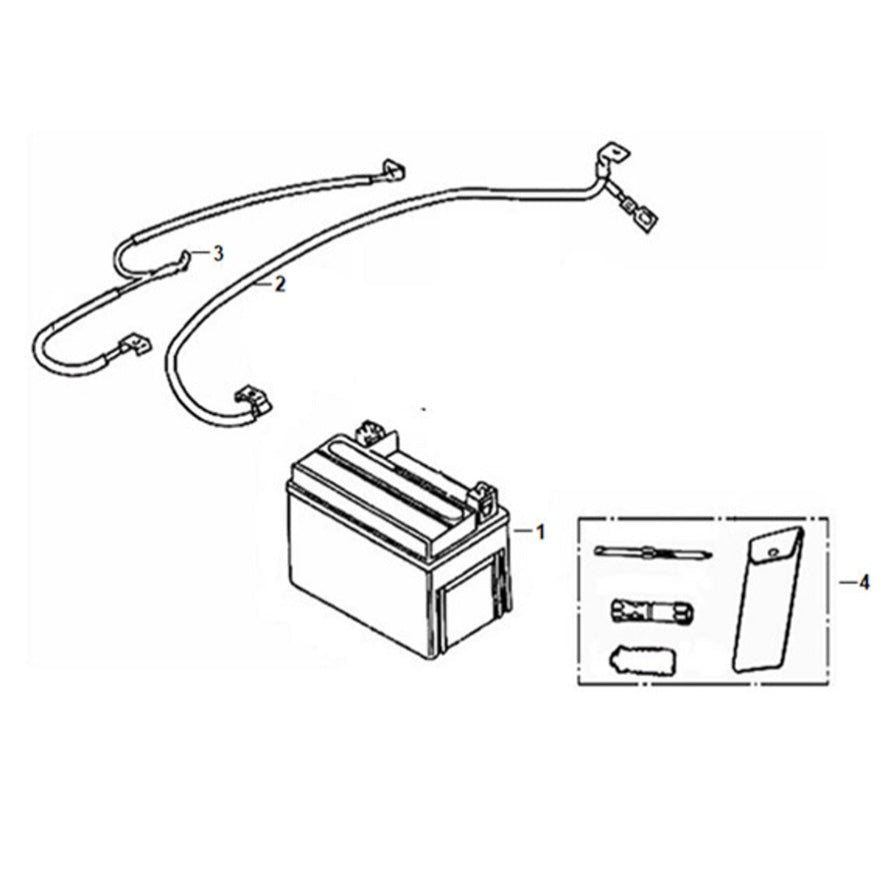 F 14 Battery Tool Box - Cali Classic 200i