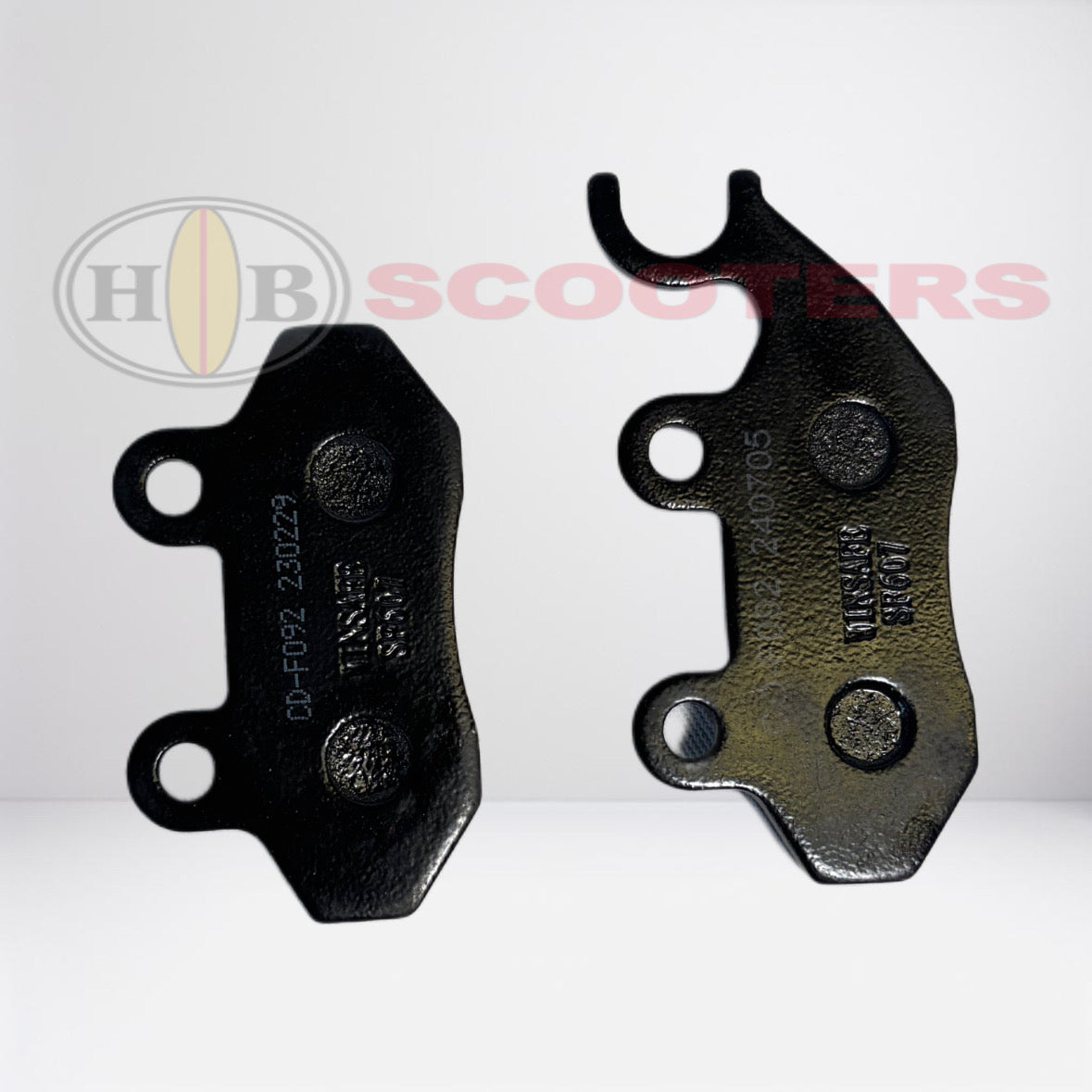 Lance Scooter Front Brake Pads 50cc/125cc / 150cc / 200i (one pair)