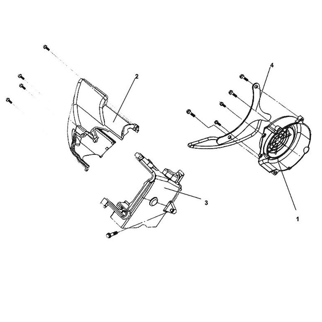 E 01 Shroud Assy - Lance Cabo 200i