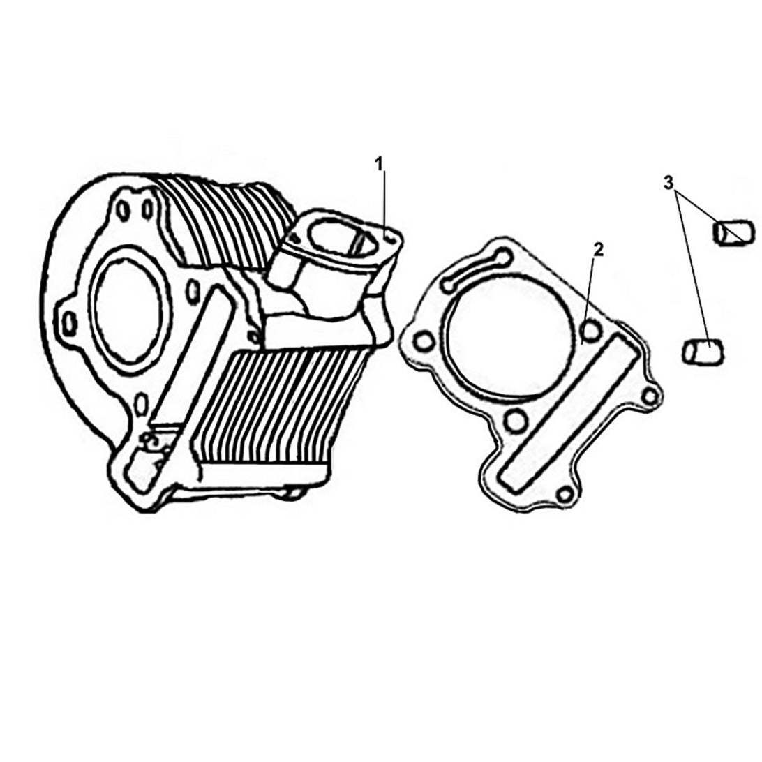 E 06 Cylinder - Lance Cali Classic 125cc