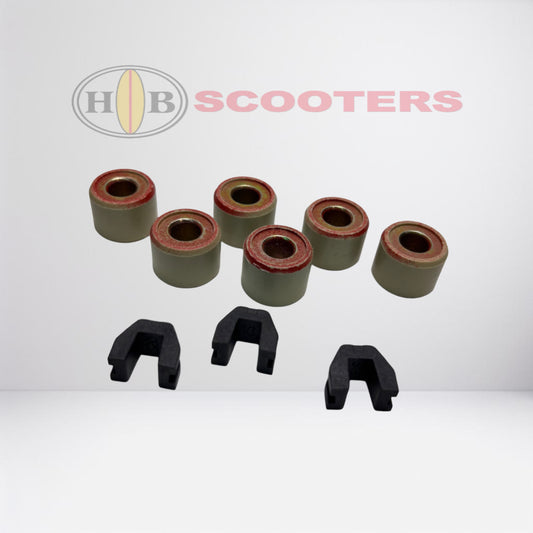 OEM Lance 125cc Bando Drive Belt Kit with Roller Weights & Slides (Havana, Cali, PCH, Cabo)