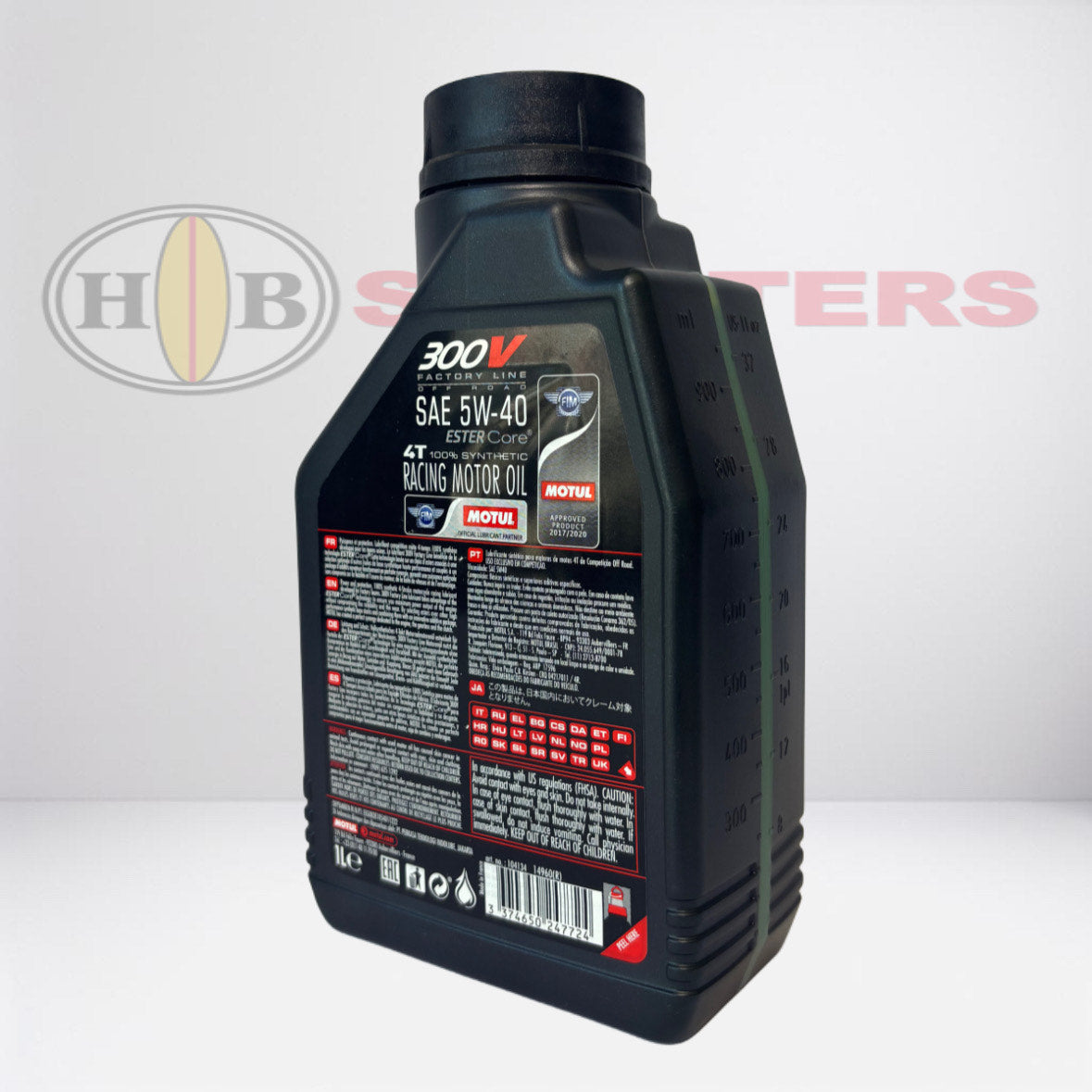 MOTUL 300V SYNTHETIC OIL 4T 5W40 1L OFFROAD