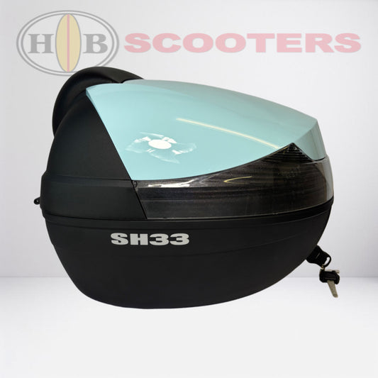 Color Matched Shad Top Case for Lance/SYM Gas scooters