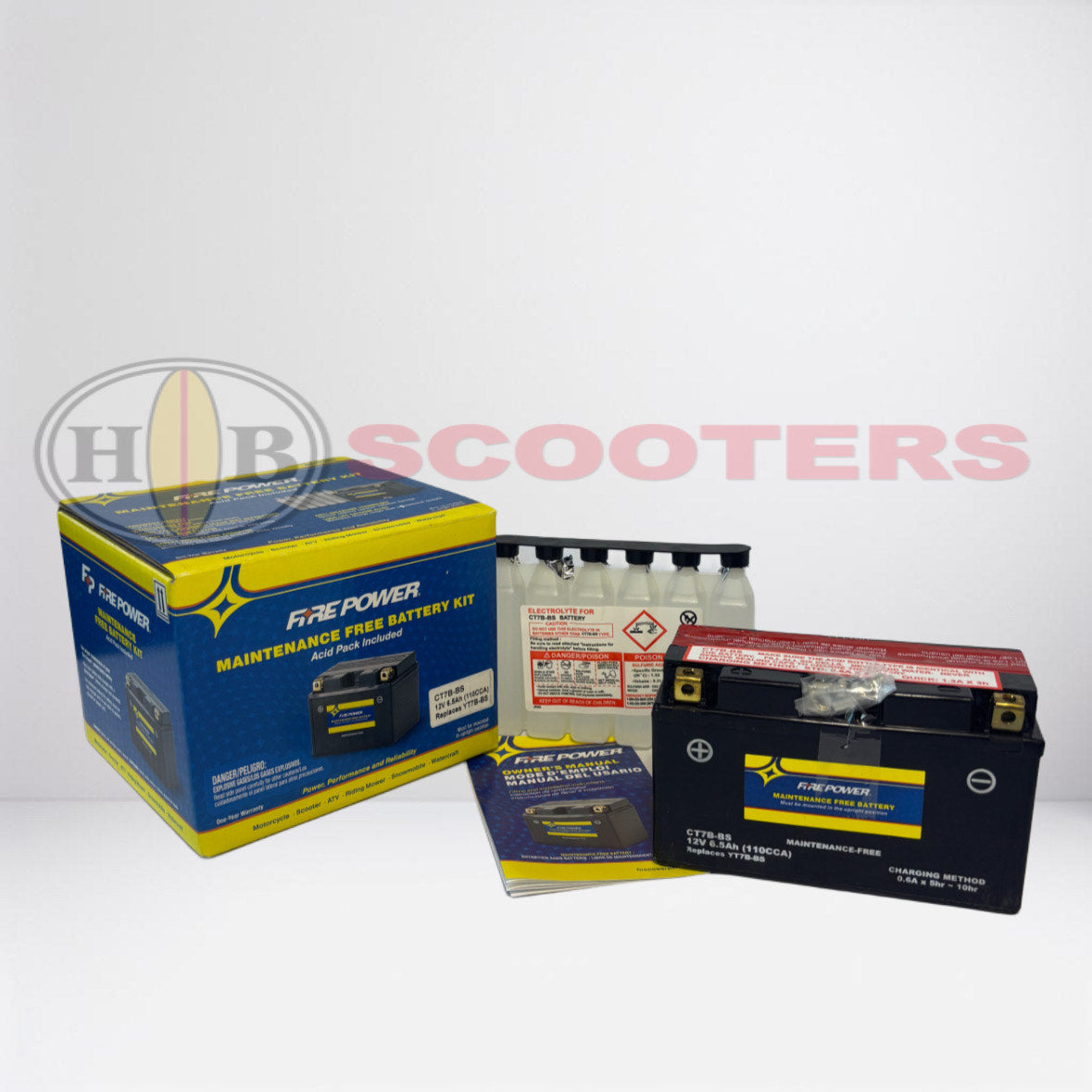 CT7B-BS Maintenance Free Battery