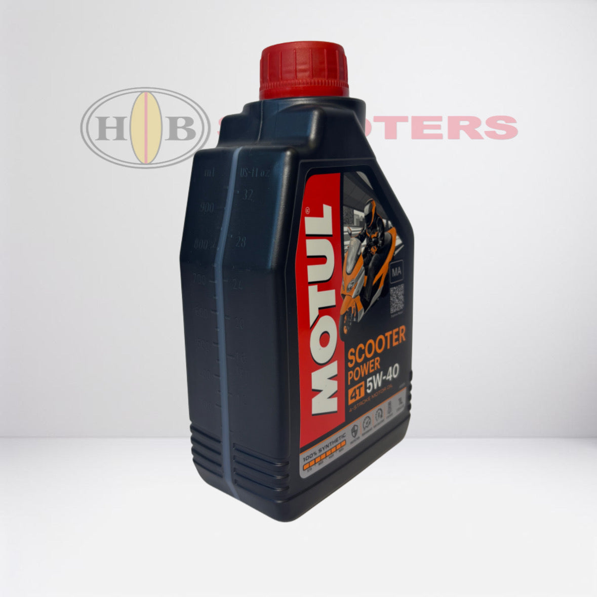 Motul 5W40 Scooter Oil 4T, 1 lt 100% synthetic