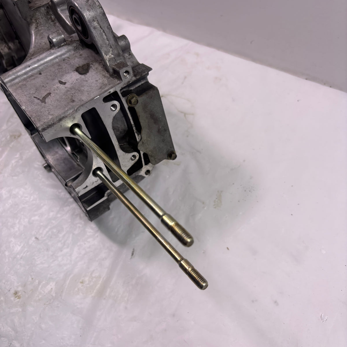 OEM Genuine Buddy 125 Left Crank Case with Rear Transmission, Drive Shaft