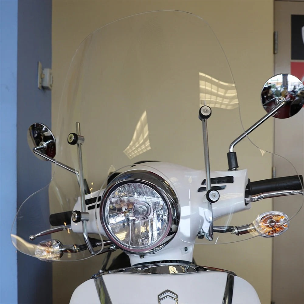 Prima Windscreen (Tall, Clear) - SYM Fiddle III, Lance Havana