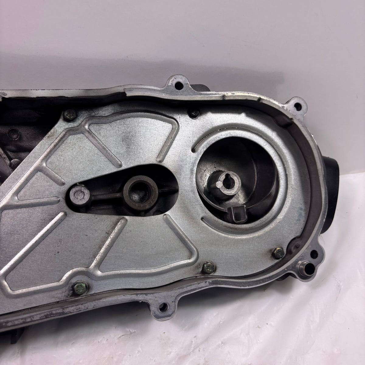 Lance SYM 200i Scooter CVT L Crank Case Cover, Black Original OEM