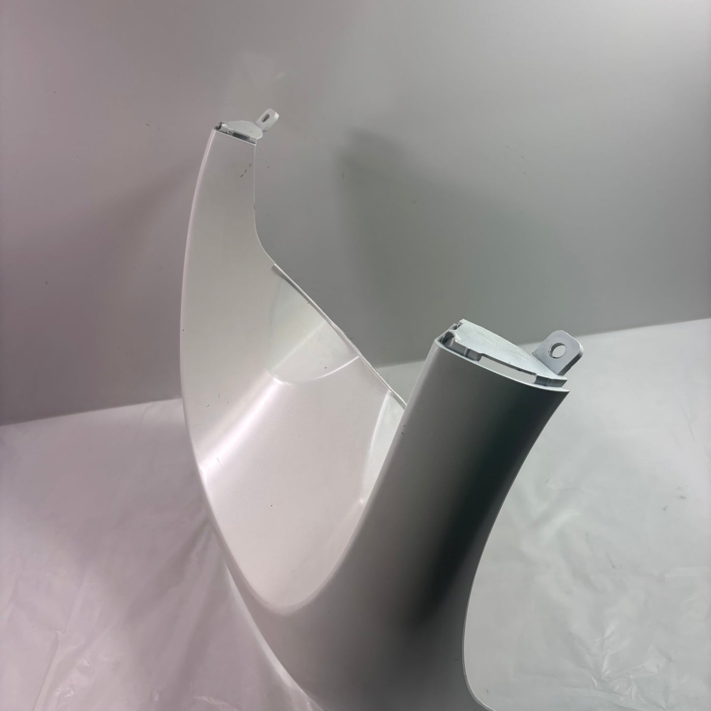 OEM Lance Havana & Cali Classic Front Lower Panel, Matte White 50/125/200i Used