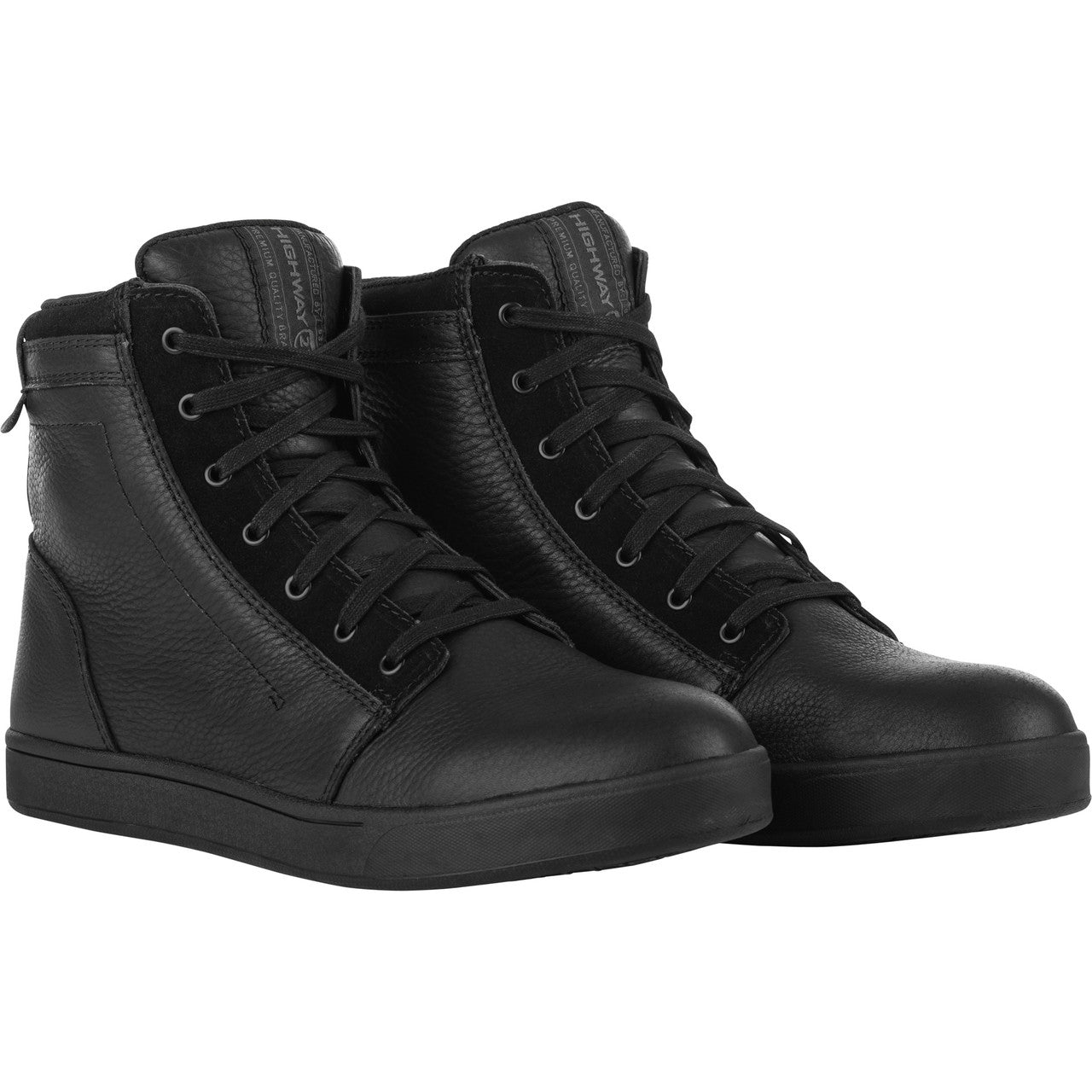 Highway 21 Axle Leather Waterproof Motorcycle Shoes, Reinforced. (Size 10-12)