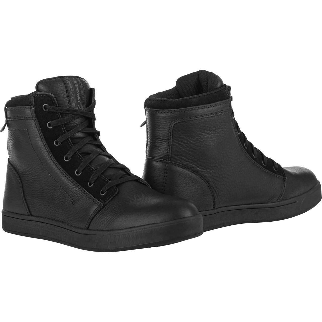 Highway 21 Axle Leather Waterproof Motorcycle Shoes, Reinforced. (Size 10-12)