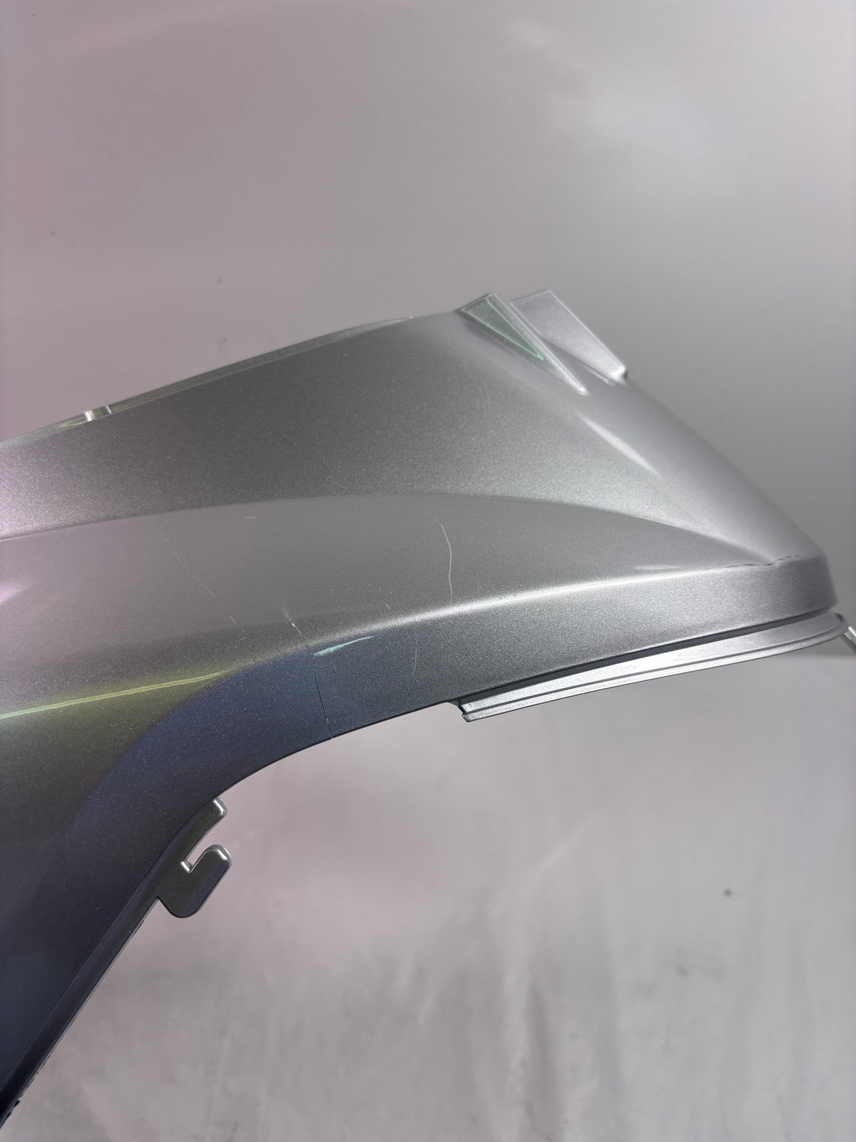 OEM SYM HD200 Evo Gas Scooter Scooter Right Body Panel w/ Emblem, Silver Original