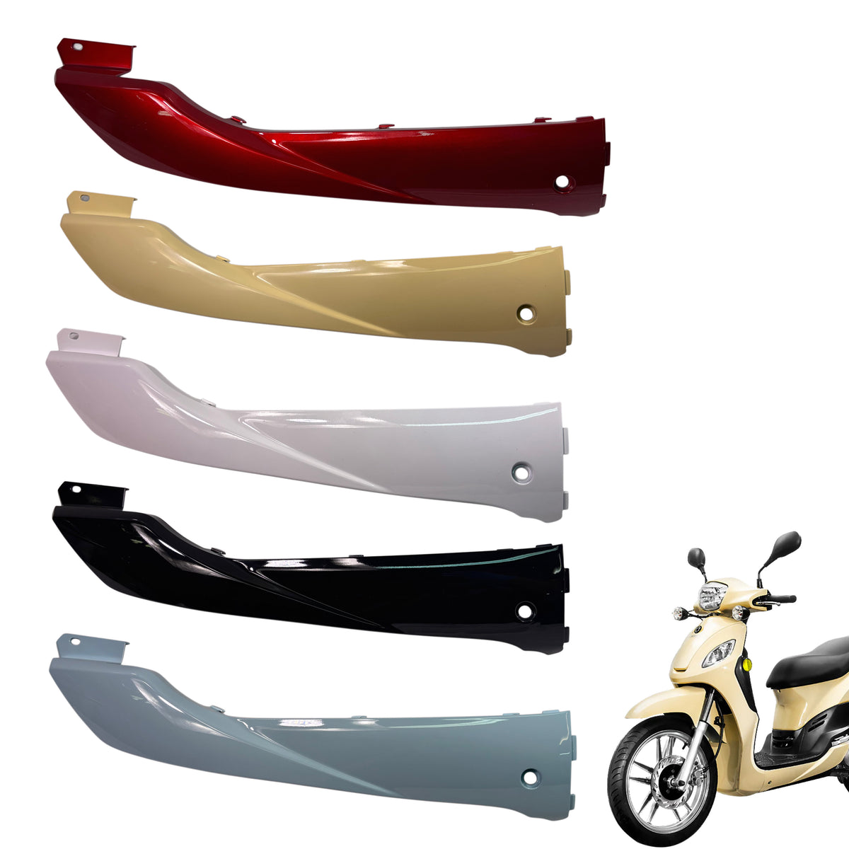 OEM Lance Soho 50 Gas Scooter Right Side Cover Lower Panel 83520-APA-0000 (select color)