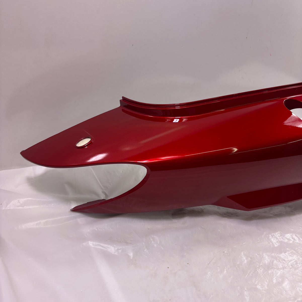 OEM SYM HD200 Evo Scooter Right Body Panel w/ Emblem, Red Original 8350G-HHR-000