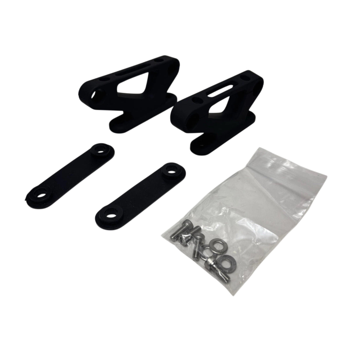 Royal Alloy Rear Rack Mounting Hardware Clamps, New OEM. Gt150, GP300S Scooter