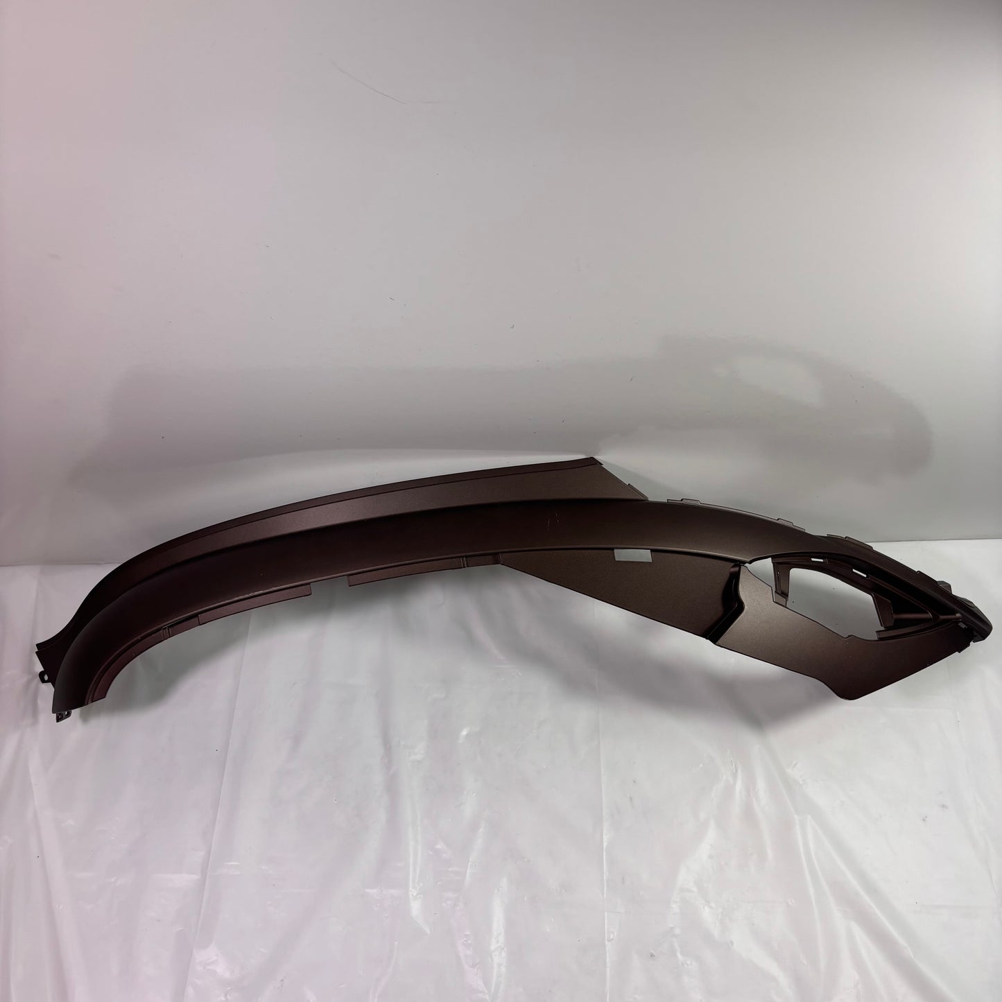 OEM SYM Fiddle III Scooter Left Upper Body Side Panel, Matte Hot Chocolate