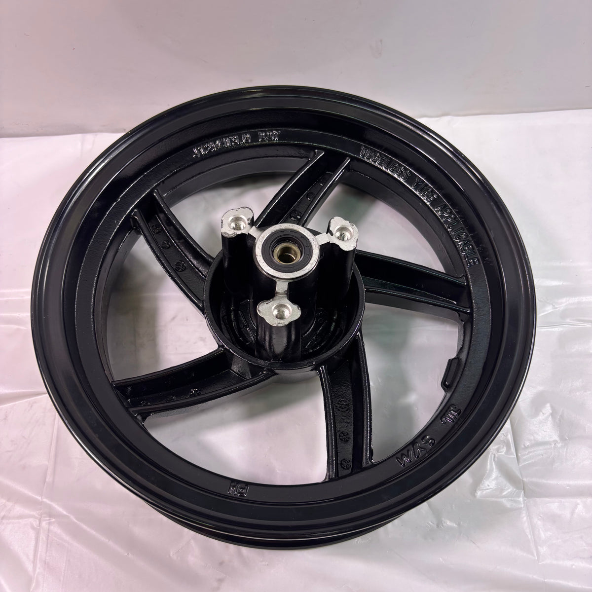 OEM Lance Scooter Front Wheel, Black (Cali, Havana, PCH, Cabo) 44601-AAA-0000-K