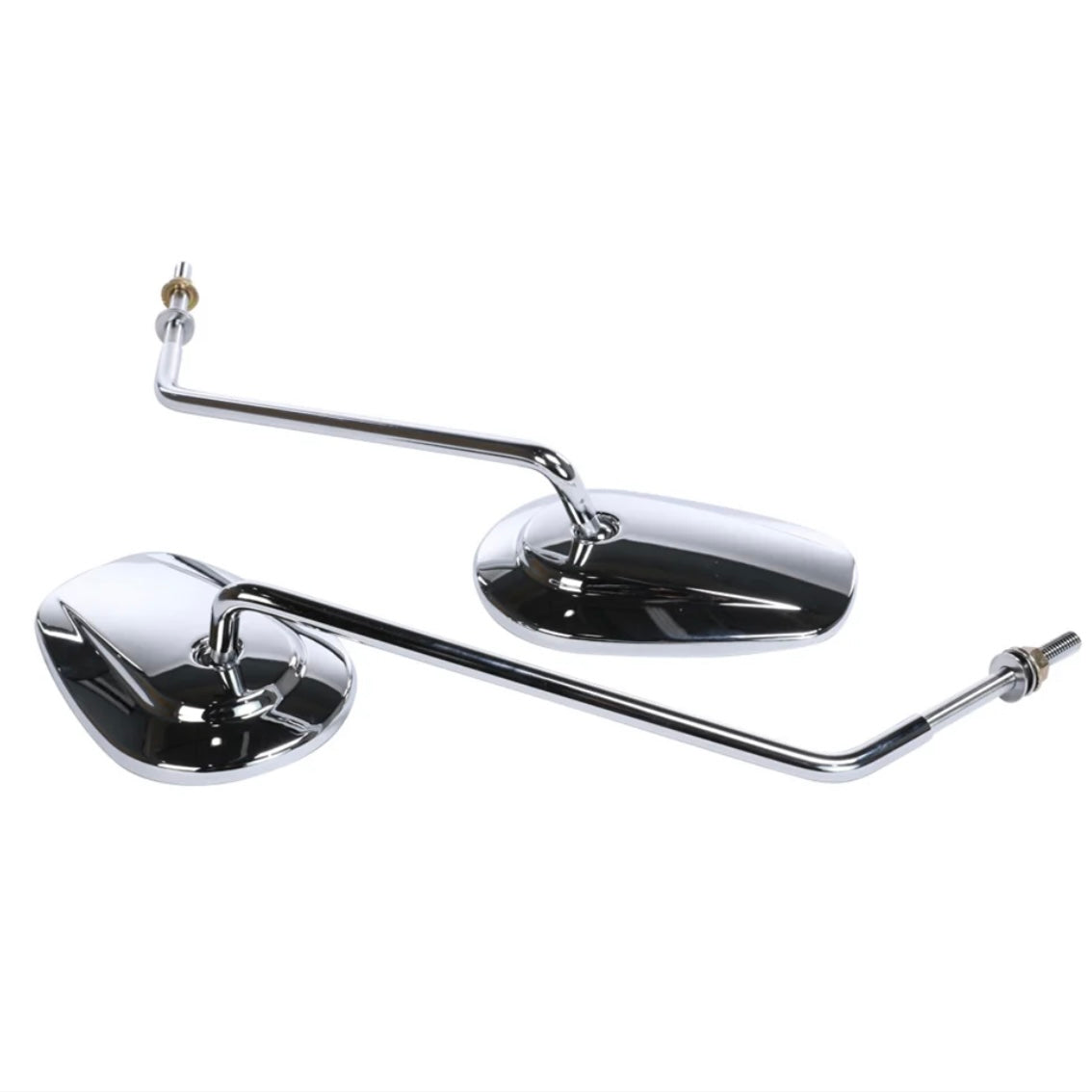 Prima Chrome Long Mirror Set for Royal Alloy GT & GP