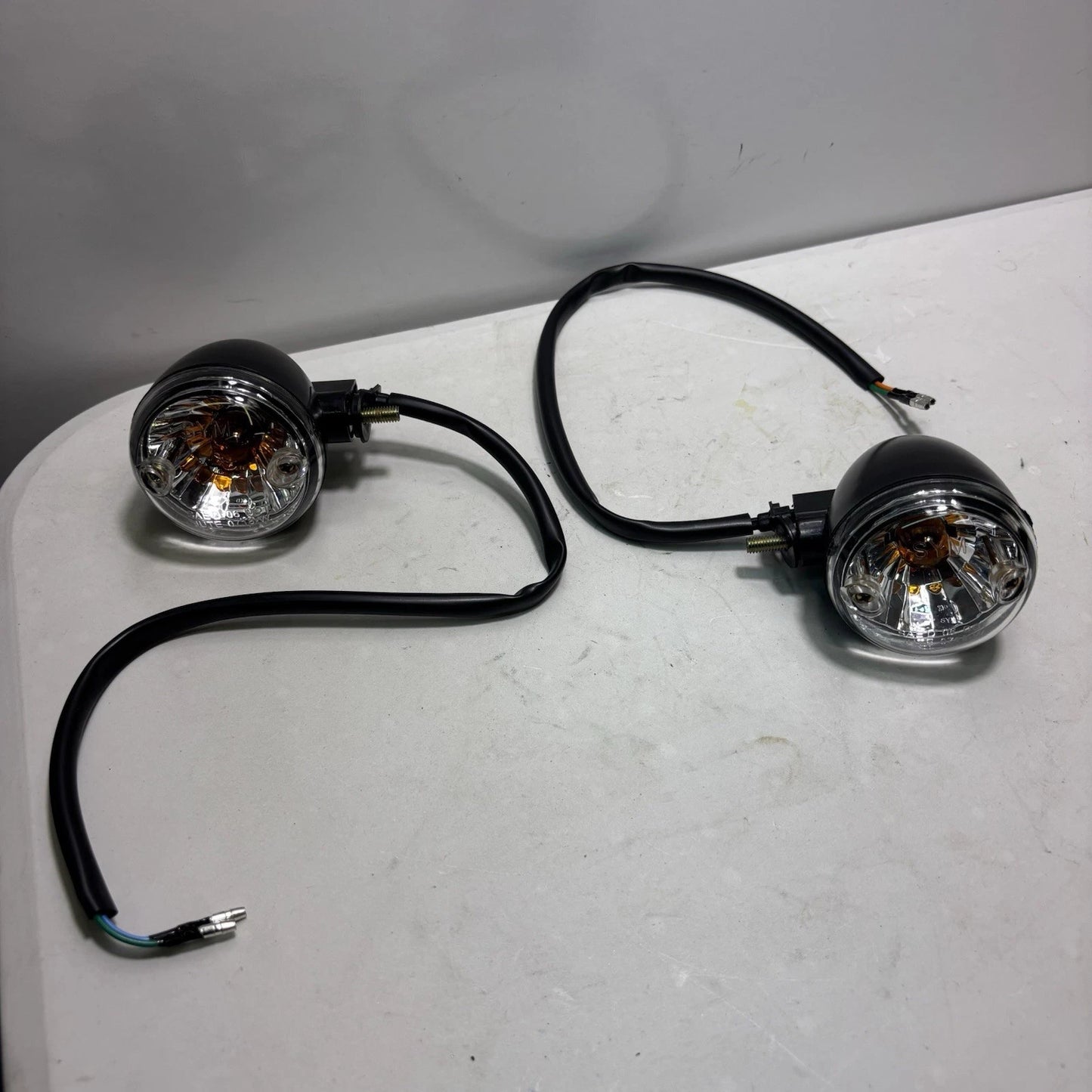 OEM Lance PCH, Cabo, Fiddle iii Front Turn Signals / Winkers Left & Right Pair