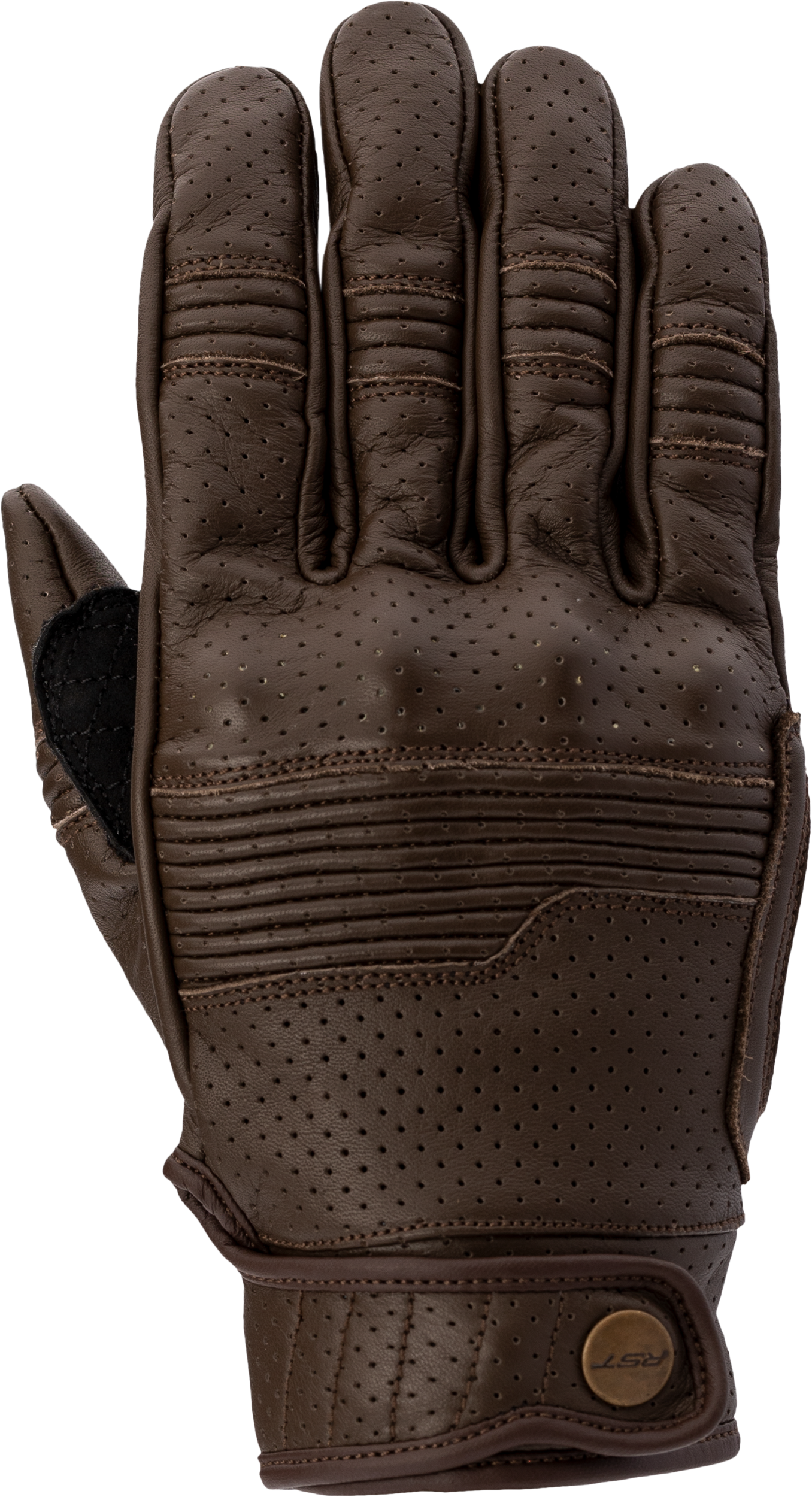 Roadster 3 CE Men's Motorcycle Leather Gloves, Brown