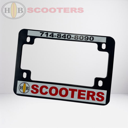 HB Scooters License Plate Frame