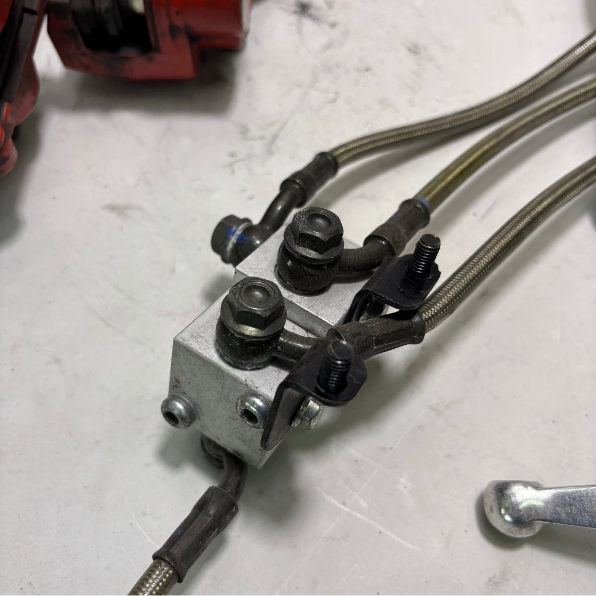 OEM Lance Cabo 200i Gas Scooter Master Cylinders, Brake Lines, Brake Calipers (Pre Owned)