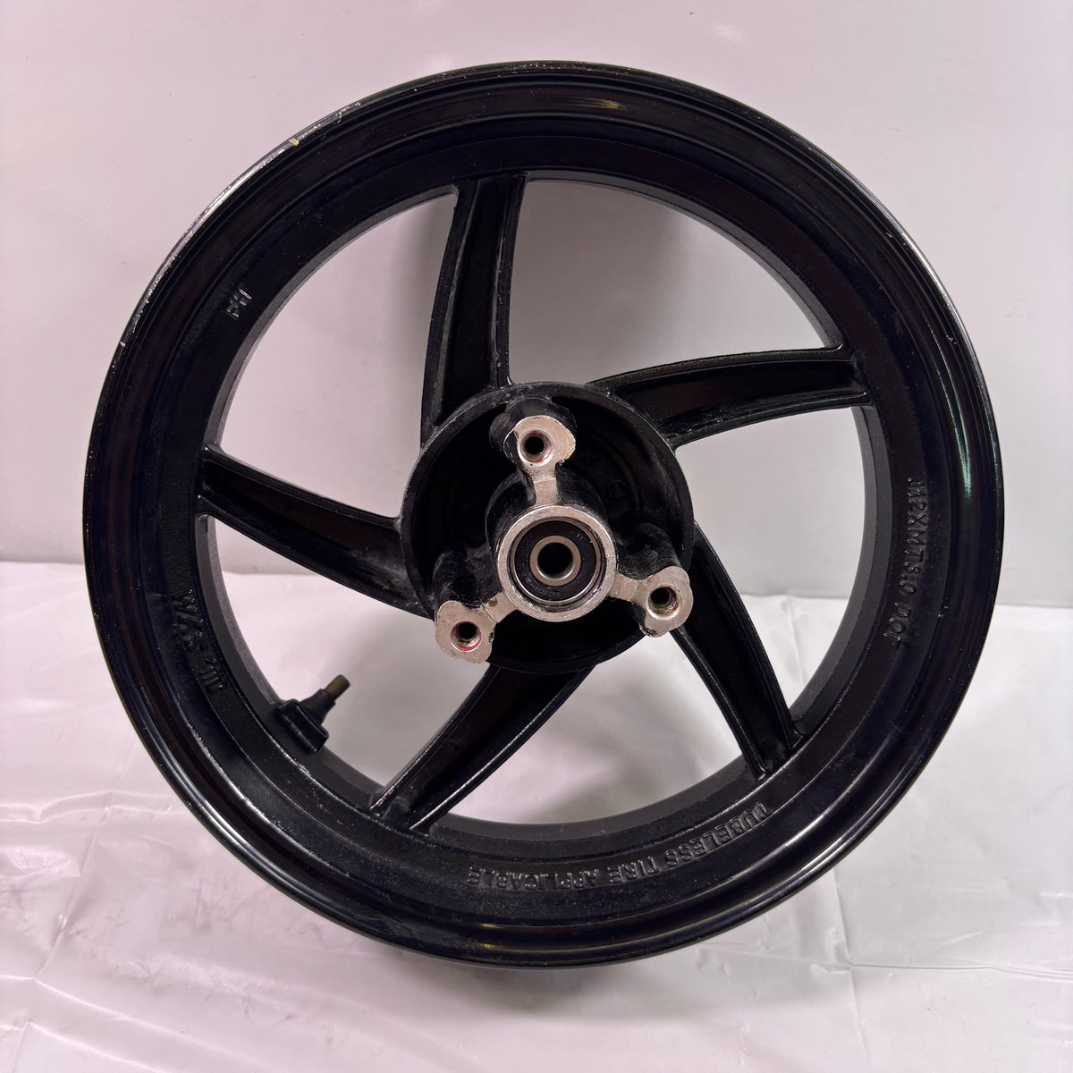 OEM Lance Gas Scooter Front Wheel, Black (Cali, Havana, PCH, Cabo) 44601-AAA-0000-K