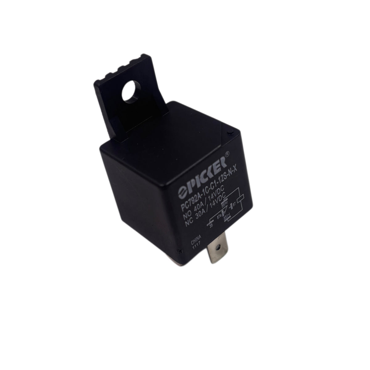 OEM ET4/LX150/VESPA S Gas Scooter Headlight 5 Terminal Relay 12V30A (581139, 58246R, 294076)