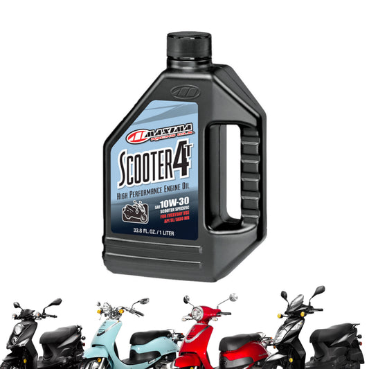 Maxima Scooter Engine Oil, 4T 10W30 1L