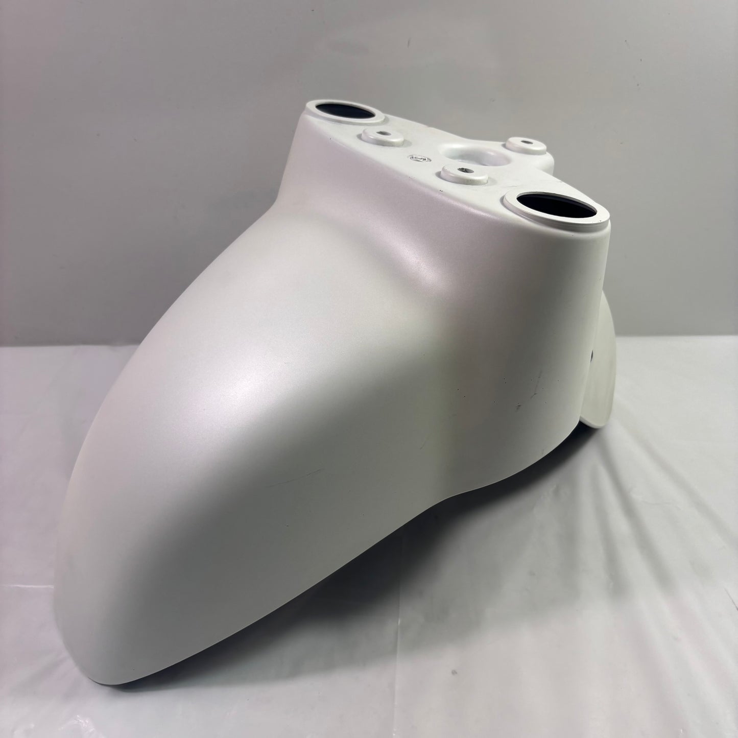 OEM SYM Fiddle 2 Scooter Front Fender, Matte White Original 61100-ALA-000