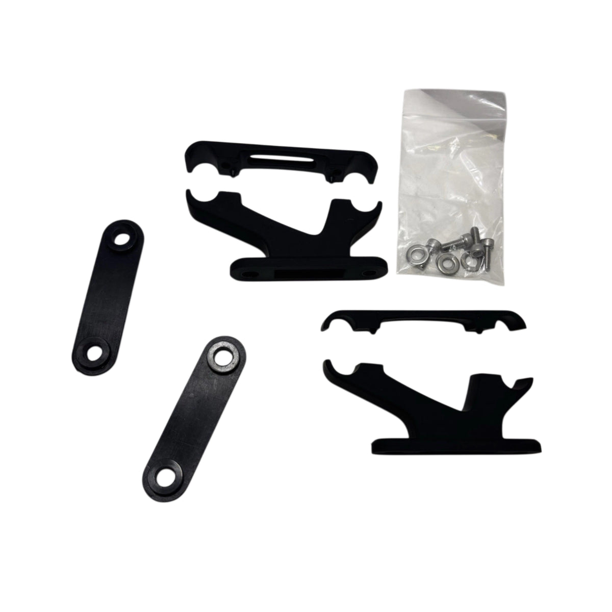 Royal Alloy Rear Rack Mounting Hardware Clamps, New OEM. Gt150, GP300S Scooter