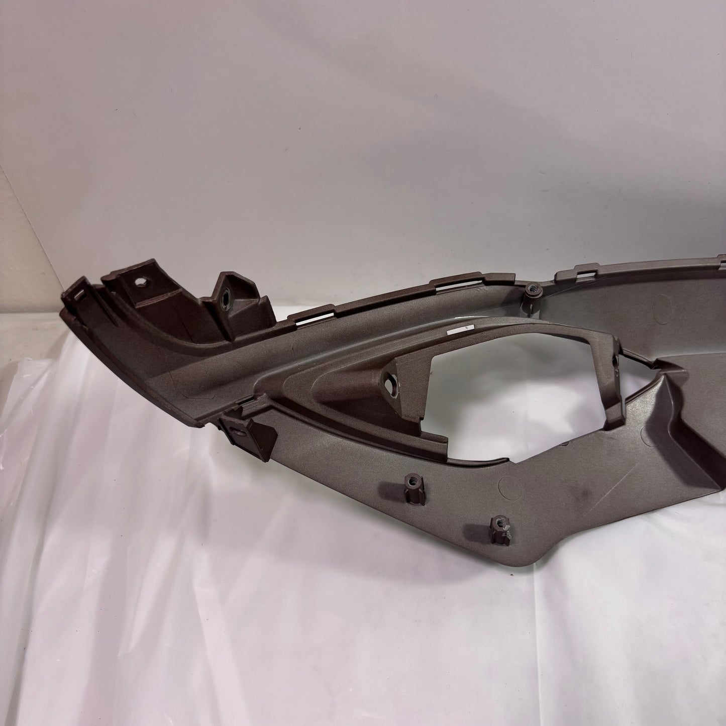 OEM SYM Fiddle III Scooter Left Upper Body Side Panel, Matte Hot Chocolate