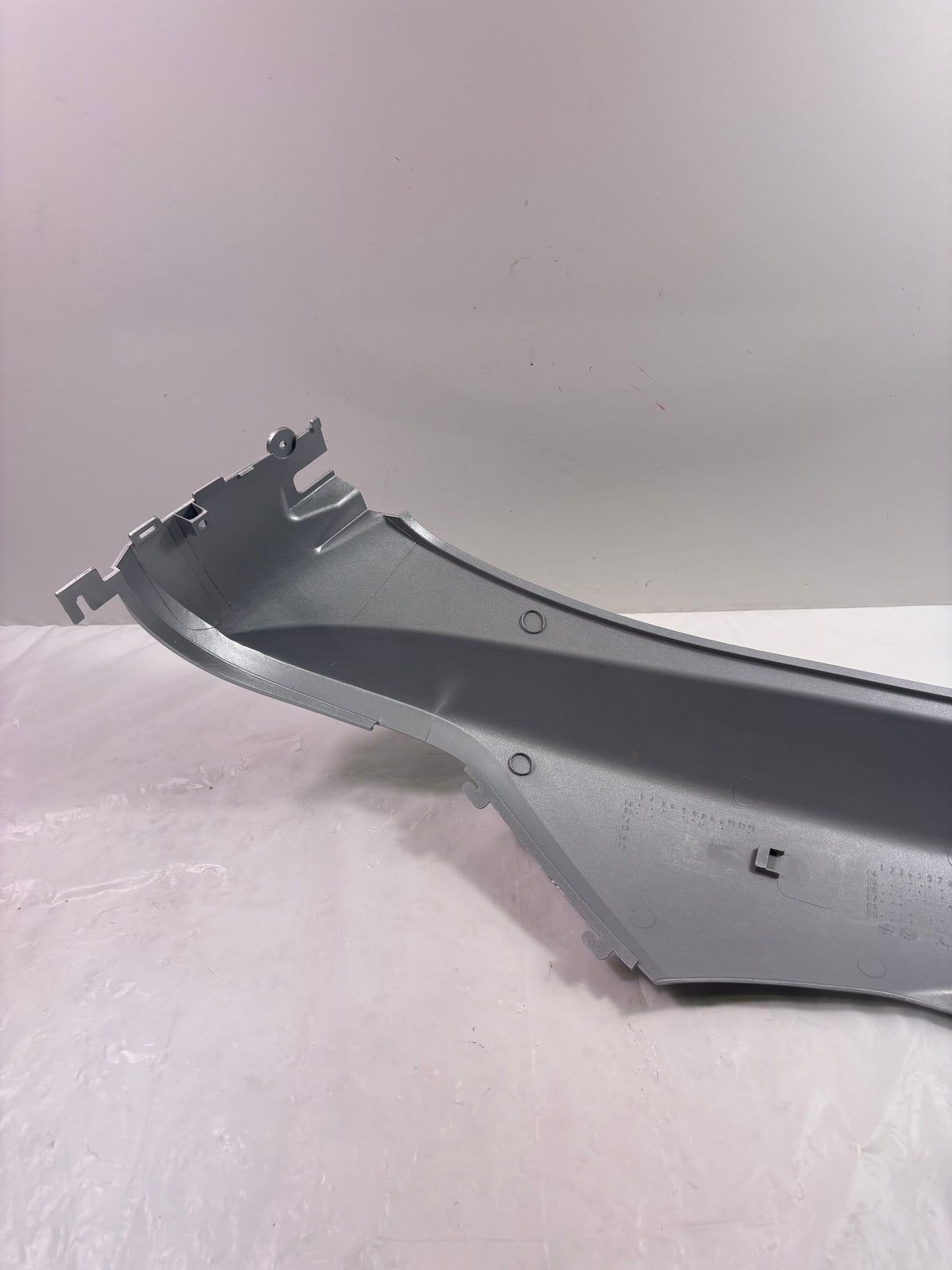 OEM SYM HD200 Evo Gas Scooter Scooter Right Body Panel w/ Emblem, Silver Original