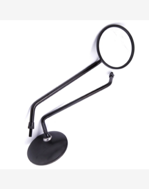 OEM Genuine Buddy Mirror Set, Black Finish