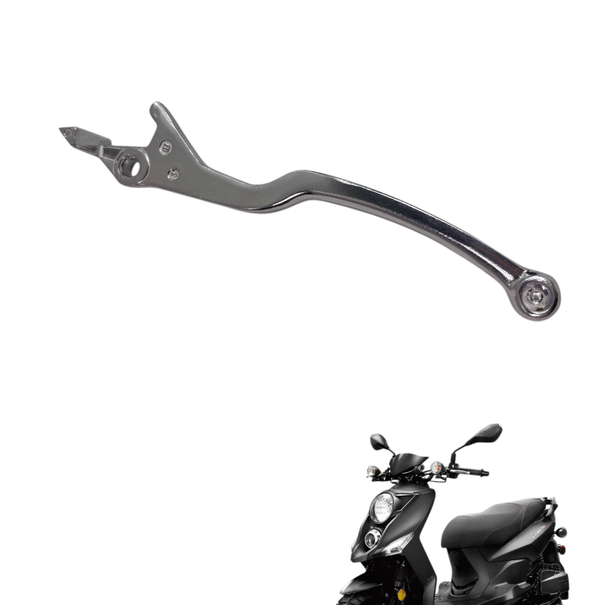 OEM Lance Cabo 50/125/200i Right Brake Lever, Silver 53170-AWU-0000