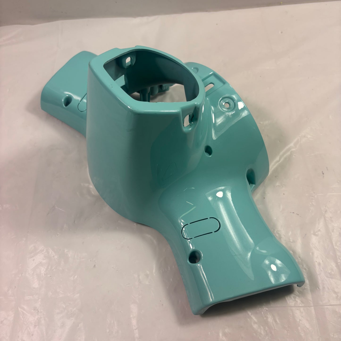 OEM Genuine Buddy Kick Lower Headset Cover Panel, Turquoise Blue