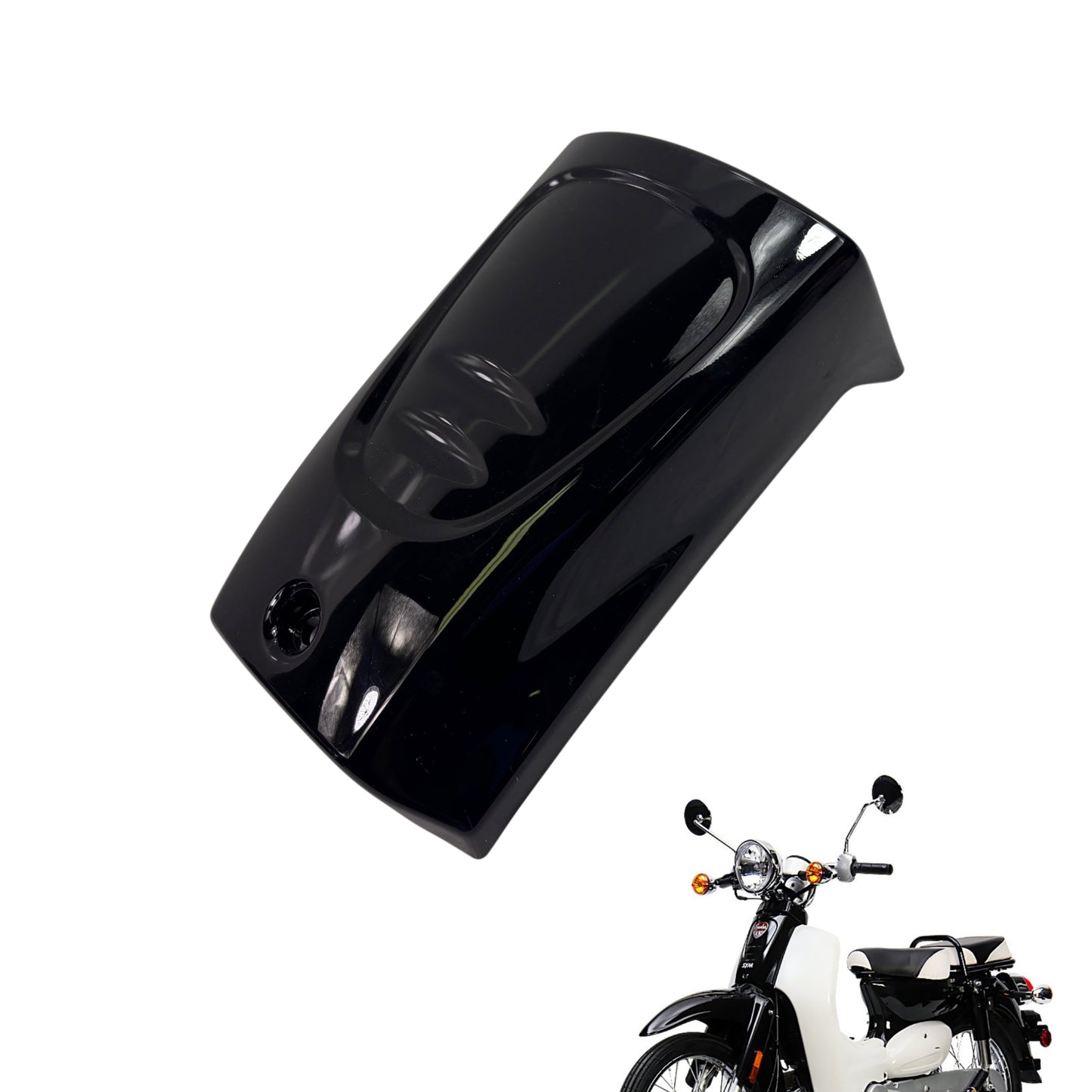 OEM SYM Symba 100 Scooter Motorcycle Top Cover Front, Black