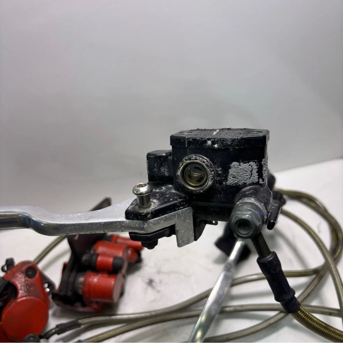OEM Lance Cabo 200i Gas Scooter Master Cylinders, Brake Lines, Brake Calipers (Pre Owned)