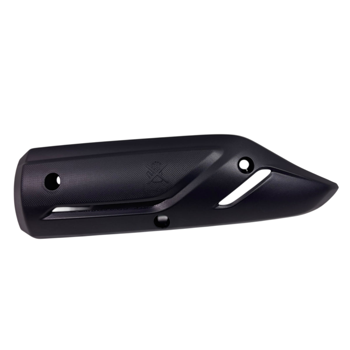 Exhaust Muffler Protector for Lance Cabo 125cc & 200i w/ Hardware. OEM Black