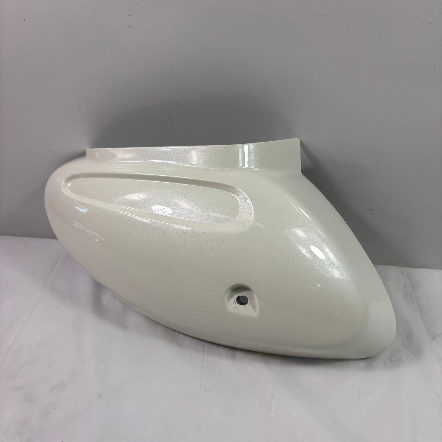OEM SYM Symba 100 Right Body Panel Cover, Original White