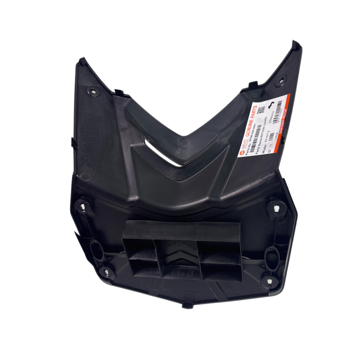 OEM SYM Jet 14 Scooter Battery Cover Panel, Black 50326-X8A-0001