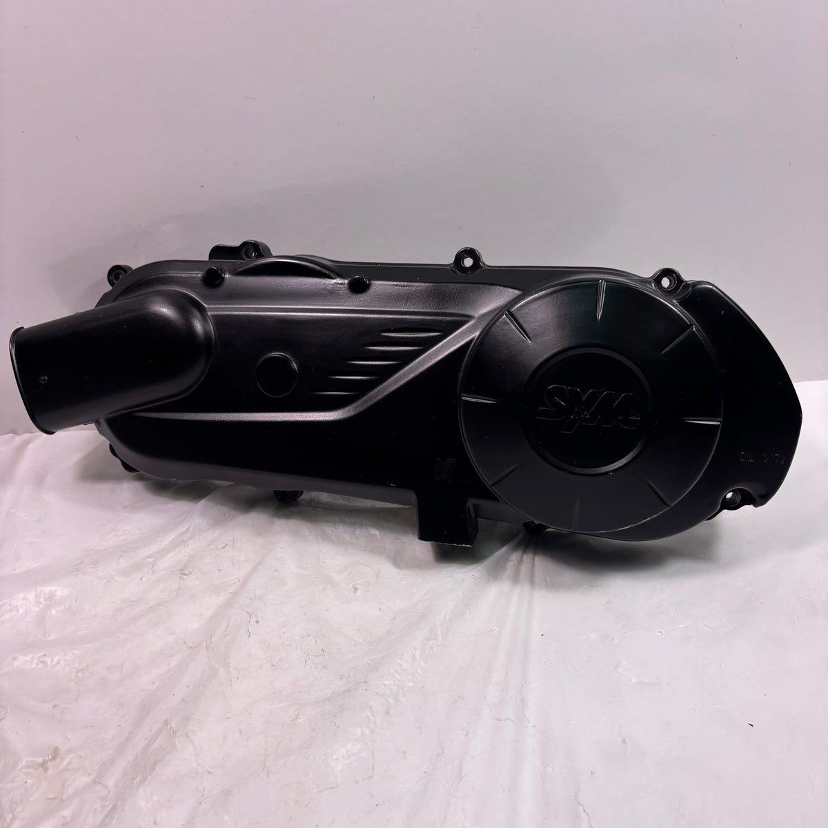 Lance SYM 200i Scooter CVT L Crank Case Cover, Black Original OEM