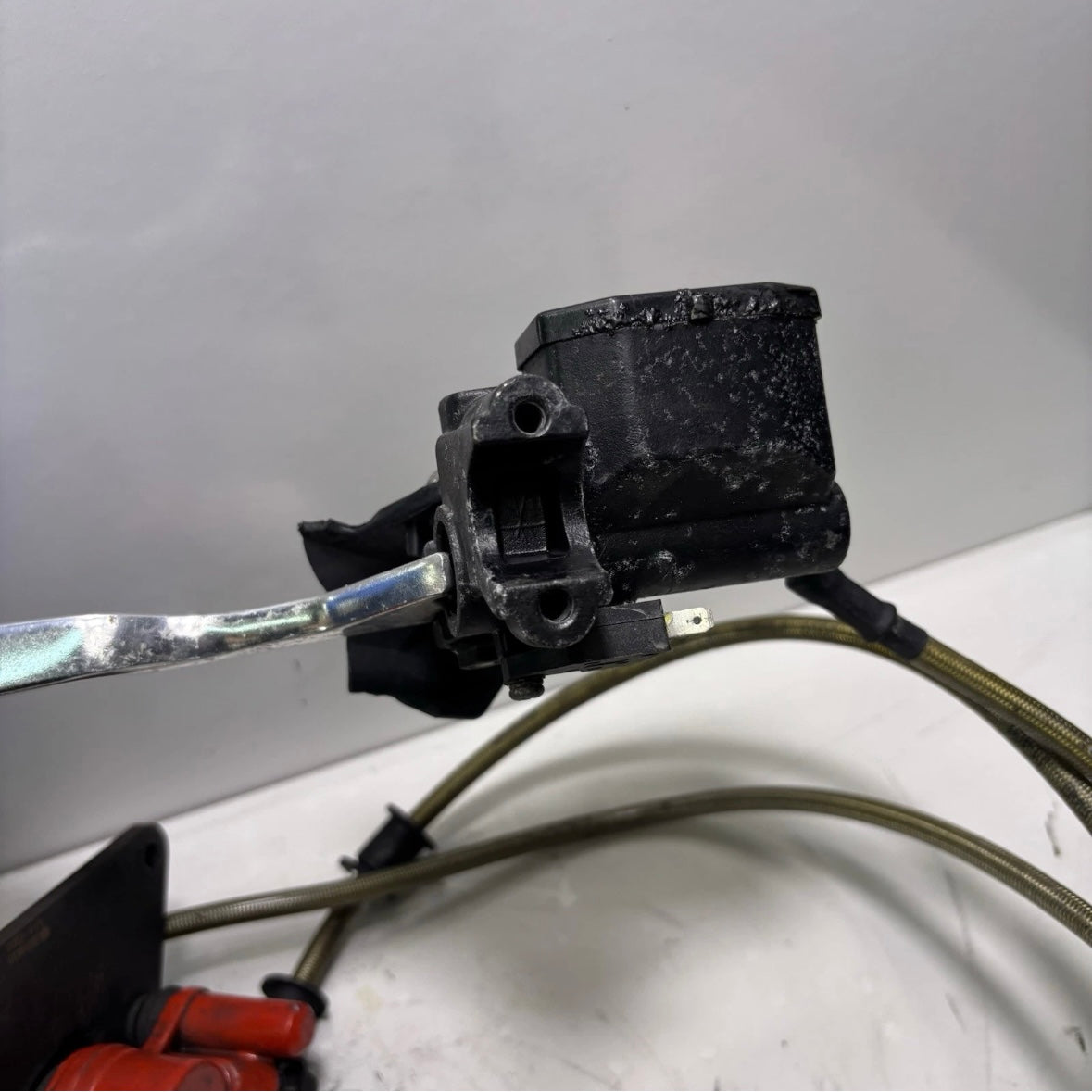 OEM Lance Cabo 200i Gas Scooter Master Cylinders, Brake Lines, Brake Calipers (Pre Owned)