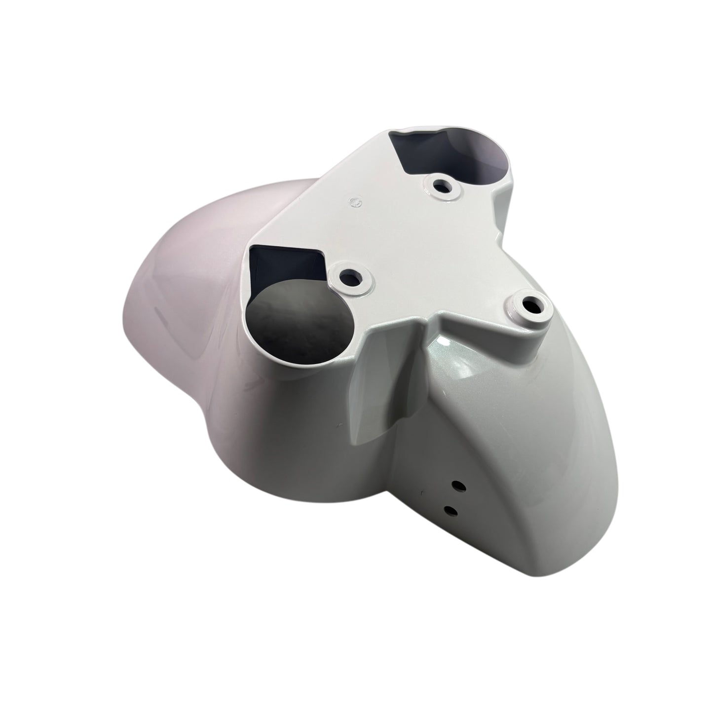 OEM SYM Fiddle 4 Scooter Front Fender Panel, White 61100-XVA-0000